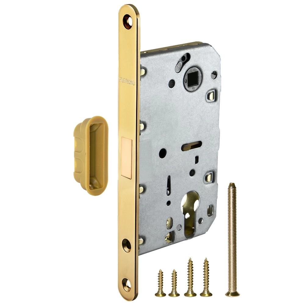 Фото Корпус врезного замка MAGNM85C-50 (M85C-50) GOLD-24 золото 24K