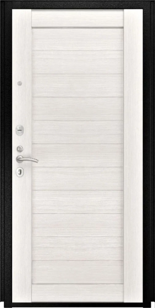 Входная дверь ДвериПРО Авеста СБ-3 листв. бел. (21 беленый дуб) DPRO195726 внутренняя сторона