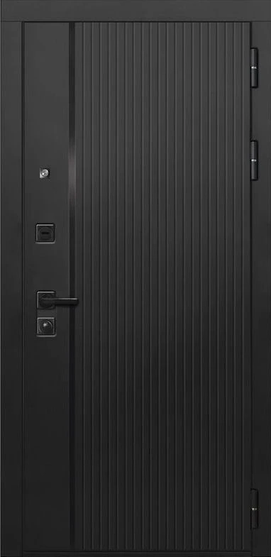 Входная дверь ДвериПРО L-45 ФЛ-677 (10мм, белый матовый) DPRO201061 внешняя сторона