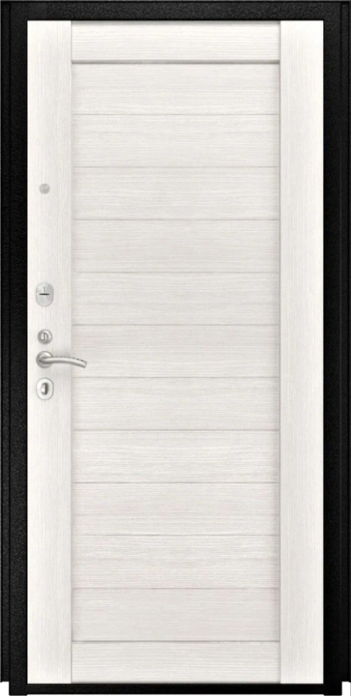 Входная дверь ДвериПРО Авеста СБ-3 листв. бел. (21 беленый дуб) DPRO195726 внутренняя сторона